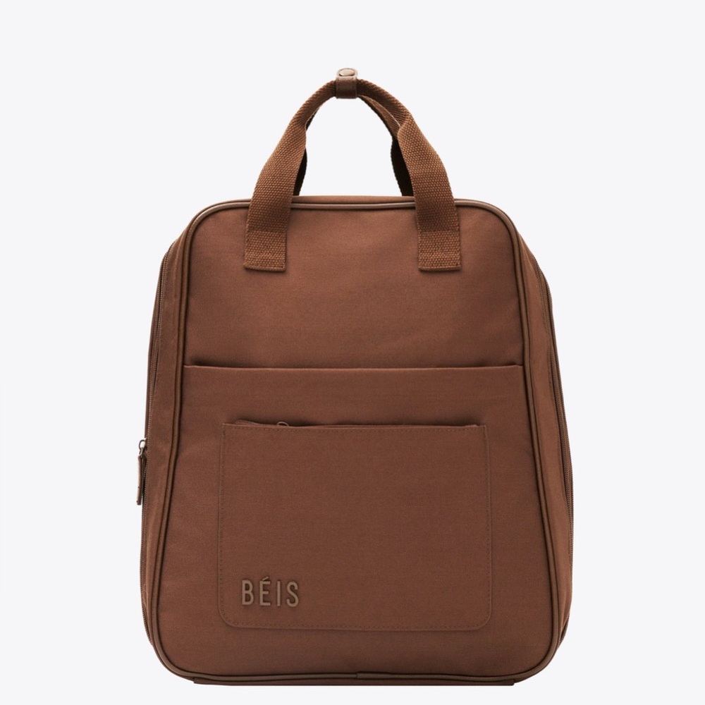 BEIS The Expandable Backpack in Maple